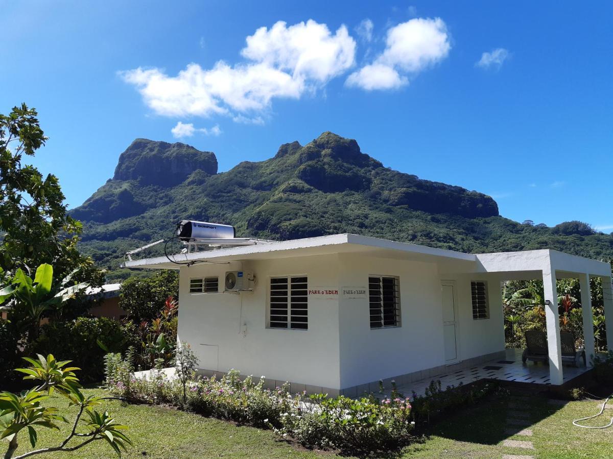 Fare o'Eden Villa Bora Bora Exterior foto