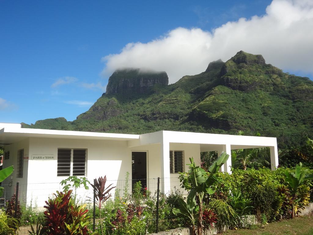 Fare o'Eden Villa Bora Bora Exterior foto