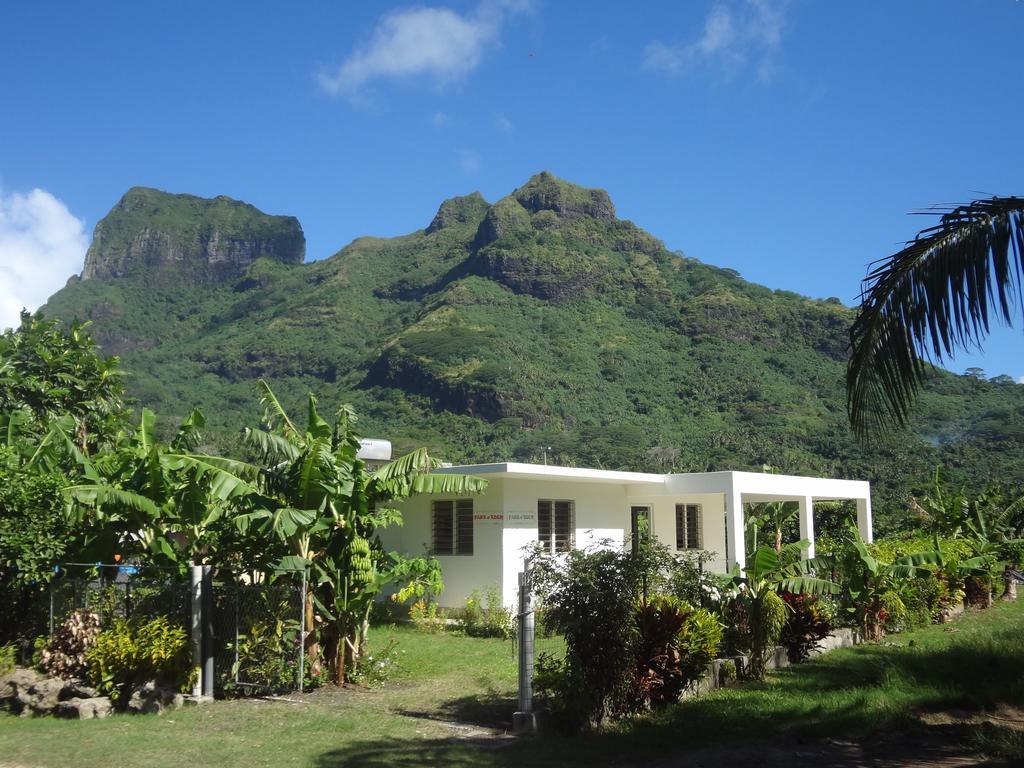 Fare o'Eden Villa Bora Bora Exterior foto